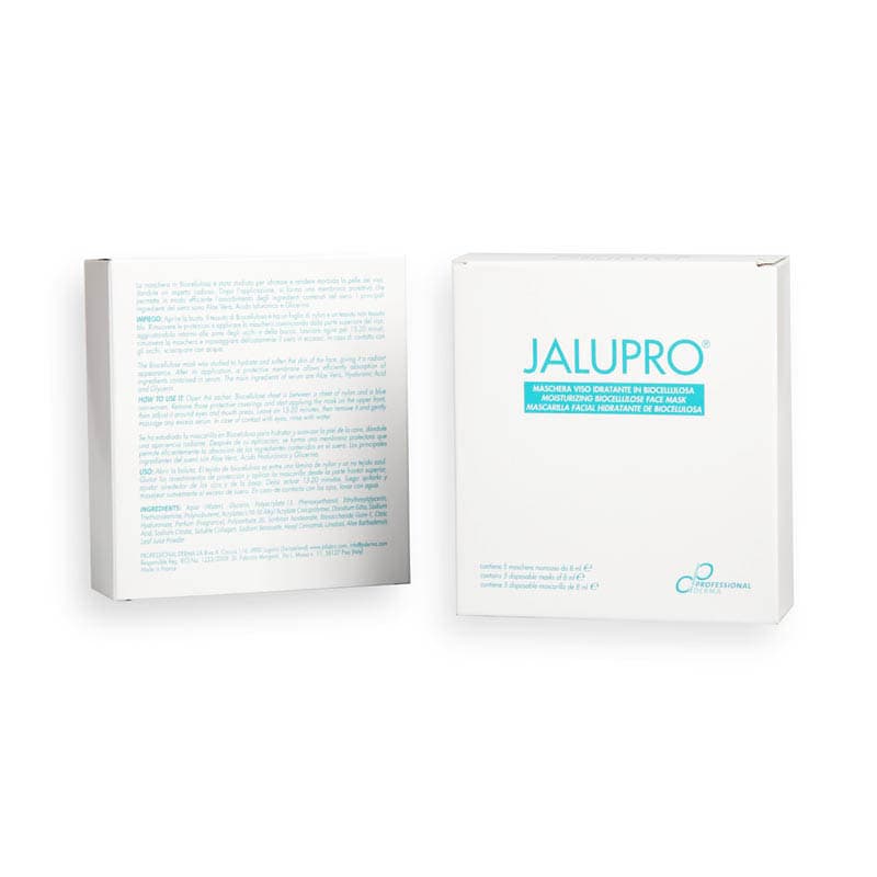JALUPRO® MOISTURIZING BIOCELLULOSE FACE MASKS (5x8ml)