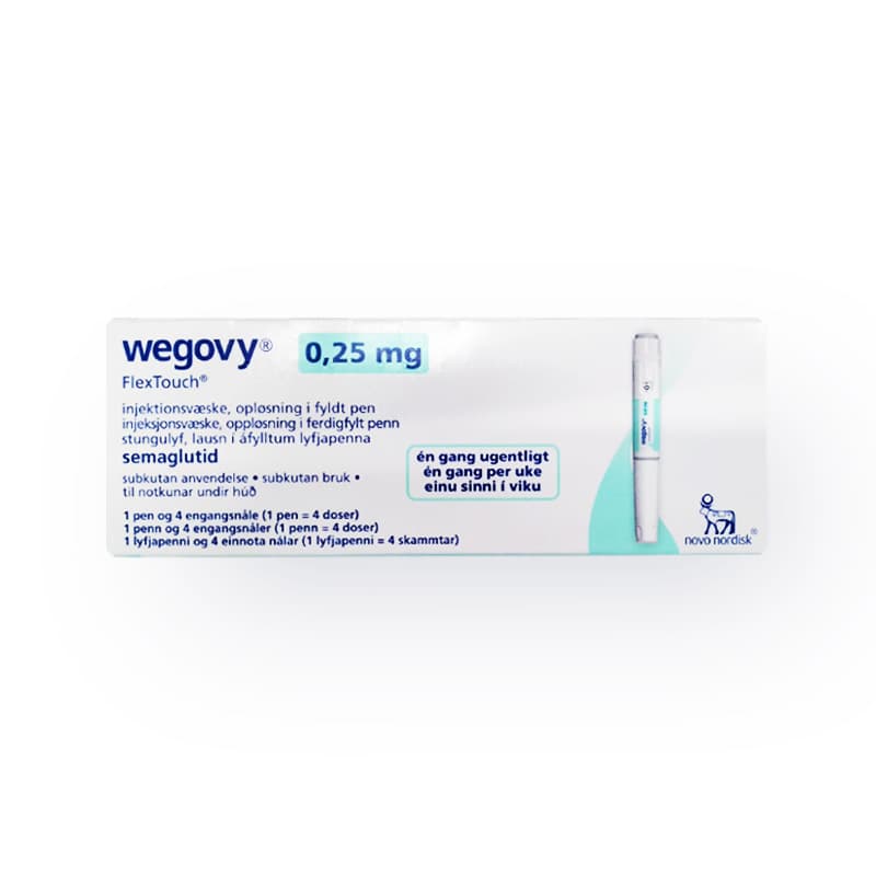 WEGOVY® FLEXTOUCH 0.25mg